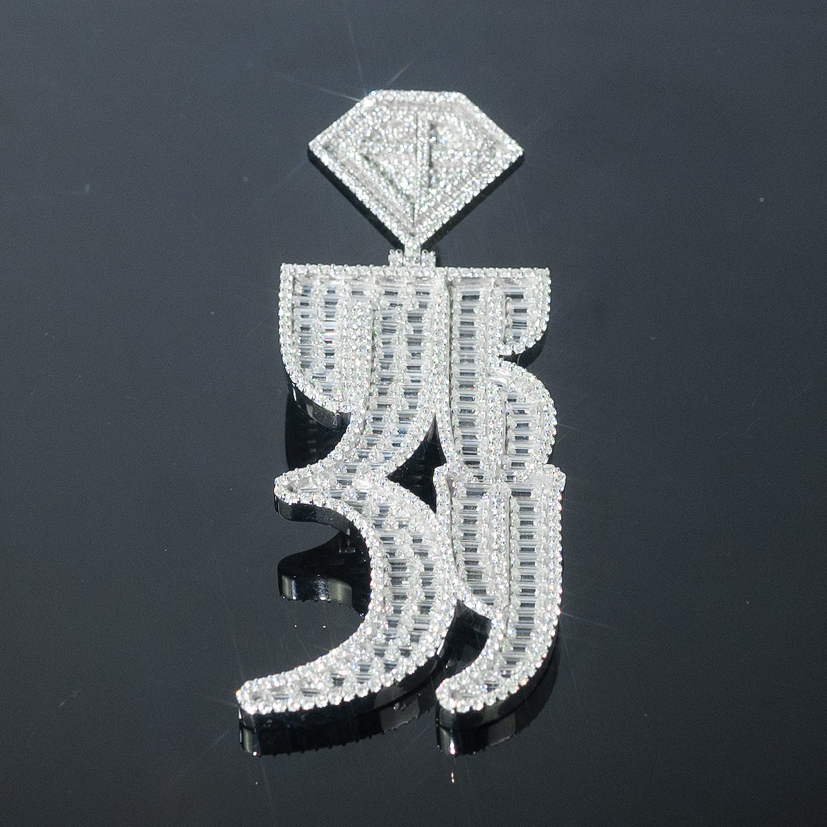 369 Pendant Front Shot - Frozen Gold Jewellers