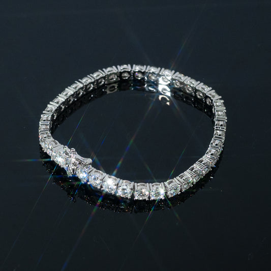 5mm Classic Tennis Bracelet - Frozen Gold Jewellers