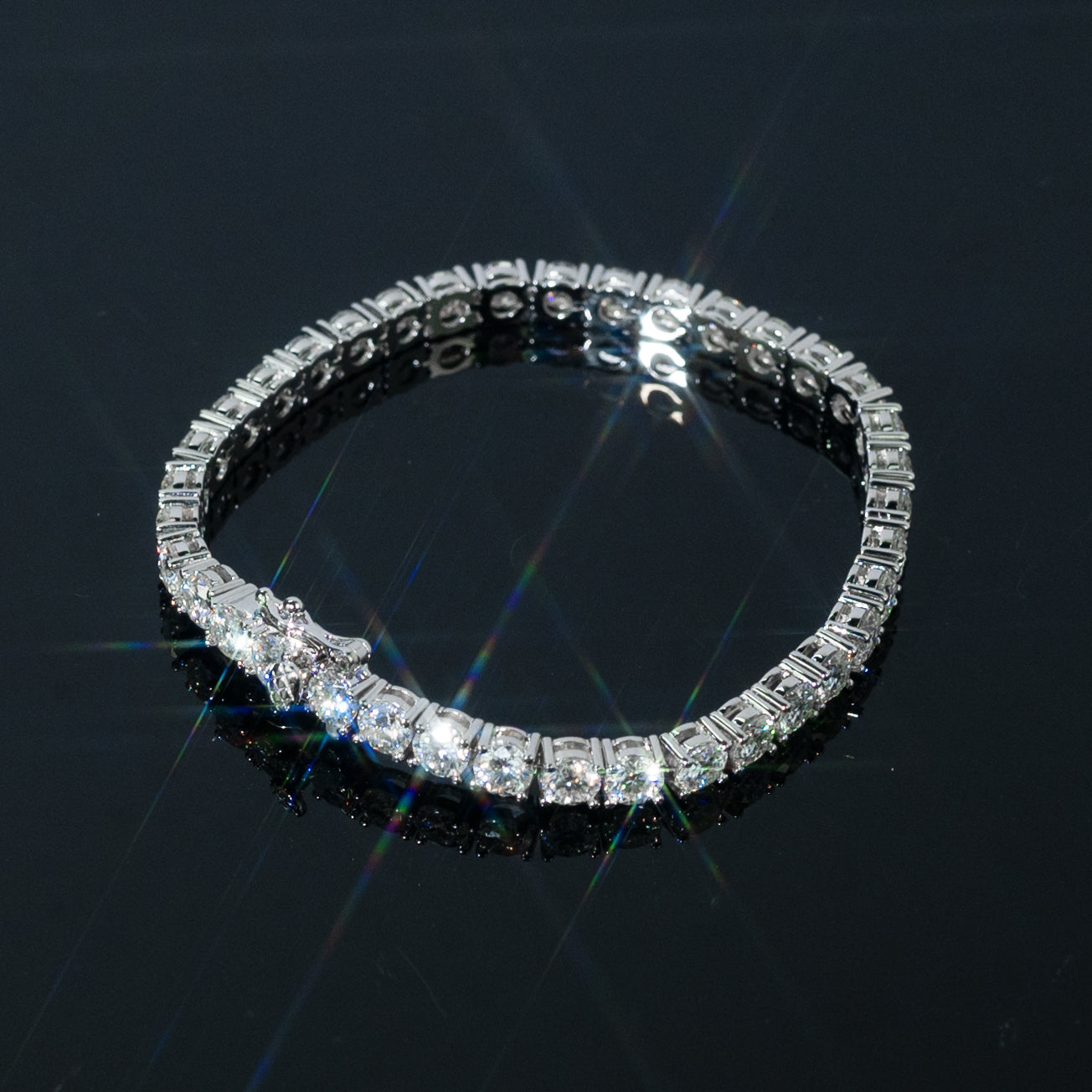 5mm Classic Tennis Bracelet - Frozen Gold Jewellers