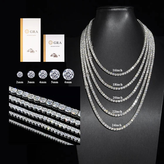 CLASSIC TENNIS CHAIN | 4MM