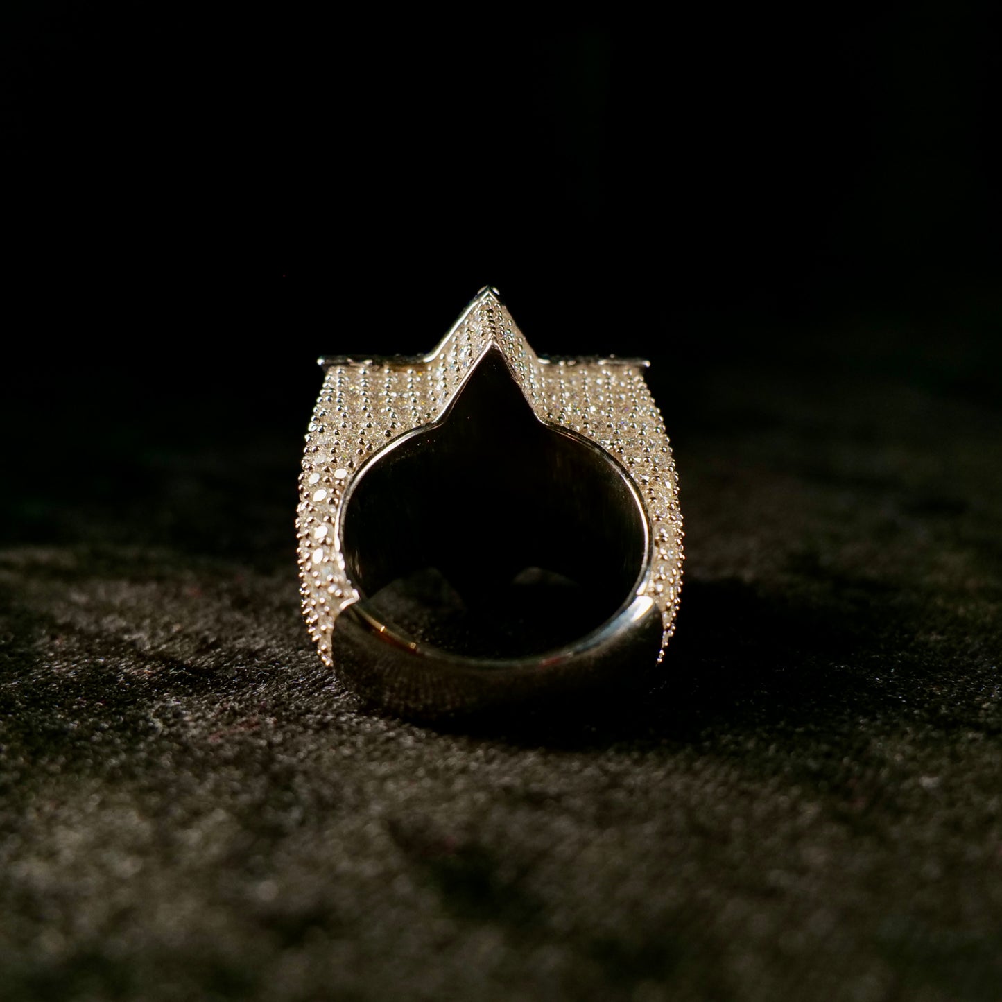 Star Ring Back- Frozen Gold Jewellers